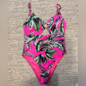 Tropical Pink Women’s One Piece Swimsuit